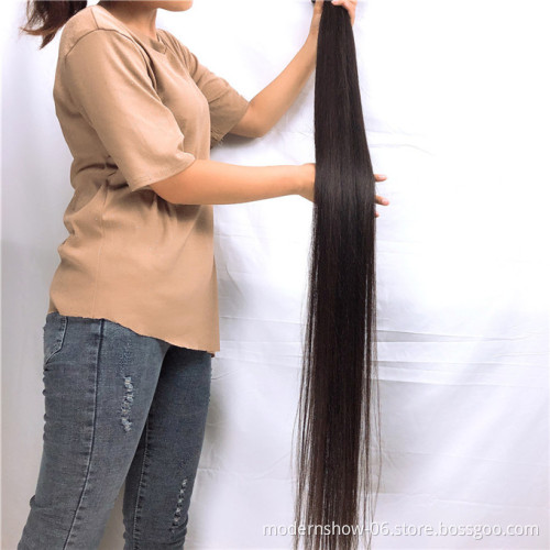 2021 fashion natural 100% original bone straight human hair mink virgin cuticle aligned brazilian human hair extension